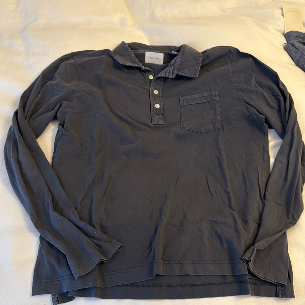 Billy Reid collared long sleeve